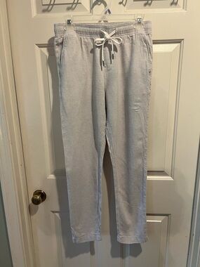 EXPRESS Men's Light Gray Drawstring Jogger Pants